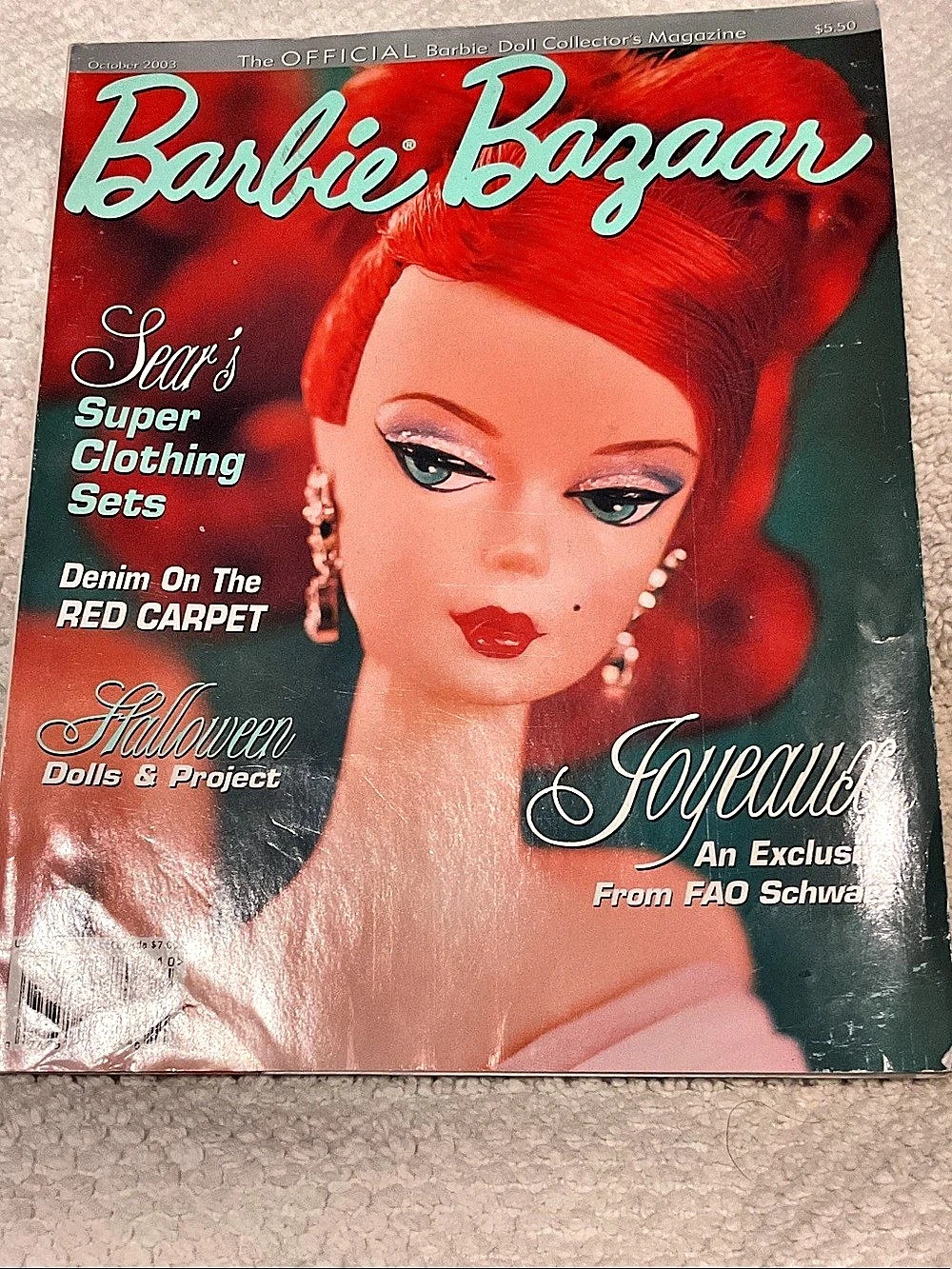 Barbie Bazaar October 2003, Volume 15 Issue 5 Collectors Magazine